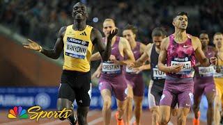 Emmanuel Wanyonyi STORMS ahead to win back-to-back 800m titles at Diamond League Final | NBC Sports