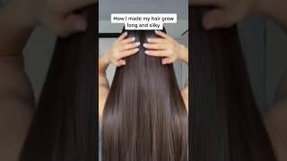 100% authentic hack for smooth hair #smoothhair #haircare #relatable #fashion