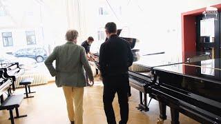 Fazioli zu Besuch bei Piano-Fischer