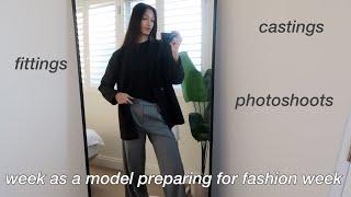 A week in the life as a model preparing for Fashion Week | Castings, Fittings & Modelling Jobs