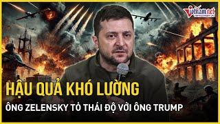 Hậu quả từ việc ông Zelensky tỏ thái độ với ông Trump và ông Biden | Báo VietNamNet