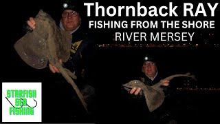 How to catch Thornback rays in the river mersey.