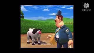 mmm cow except Otis gets murdered by the mailman