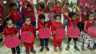 Apple Day celebration in Small Angels Playway School