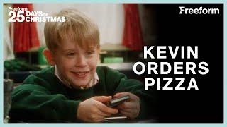 Kevin's Ingenious Pizza Order | Home Alone | Freeform