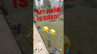 RUST Funny Moments #shorts #Funny #MyNameIsGreg