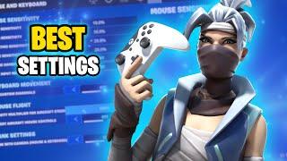 NEW Best Controller SETTINGS & Sensitivity in Chapter 5 Season 4 Fortnite (PS4/PS5/XBOX/PC)