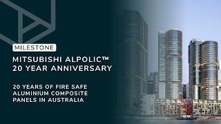 Mitsubishi ALPOLIC  - 20 Years of Fire Safe Aluminium Composite Panels