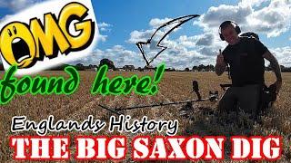 AMAZING SAXON FIELDS METAL DETECTING UK