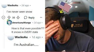 American reacts to Posts That Prove American's Think That Only They Exist [part 3]