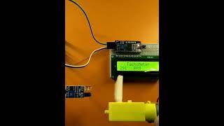 Tachometer using Arduino UNO and IR sensor | #diy #shorts #youtube_shorts