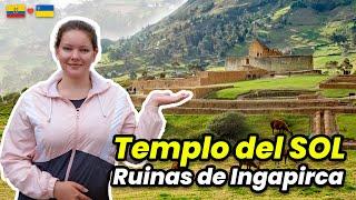 Conocí las RUINAS de INGAPIRCA en ECUADOR | Complejo Arqueológico | Ucraniana en Ecuador