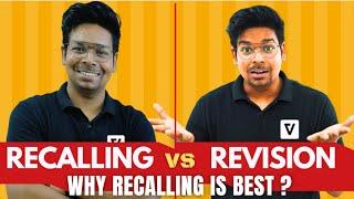 Why Recalling is Best?  | Avoid Revision start Recalling | By Virendra Singh | CSIR | GATE | DBT |