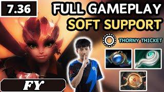 7.36 - FY DARK WILLOW Soft Support Gameplay 21 ASSISTS - Dota 2 Full Match Gameplay