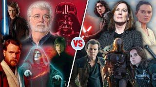George Lucas Star Wars Vs Disney Star Wars
