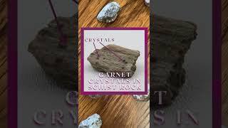 Identifying Garnet Mineral Crystals -  Mini Me Geology #crystals #mineralogy #identifyrocks #gems