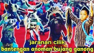 jaranan cilik ~ seru bantengan ,anoman dan bujang gajong