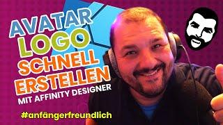 Logo erstellen in unter 20 Minuten für Twitch -  Geht das? | Affinity Designer