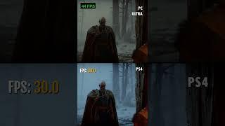 PS4 looks good vs. ULTRA PC | God of War Ragnarök