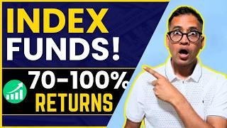 MASSIVE (70-100%) Returns By 3 INDEX Funds - DON'T Miss this video | Rahul Jain Analysis #profit