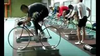 Cycle training in the gym