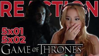 A New Season Begins! - Game Of Thrones 5x01-5x02 | FIRST TIME WATCHING | Discussion