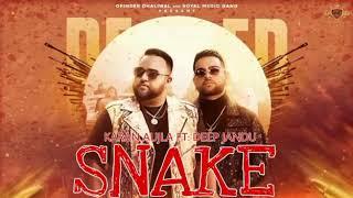 Snake | Deep Jandu | Karan aujla | latest punjabi song 2019