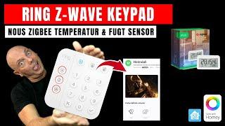 RING Keypad (Homey Heimdal) & NOUS Zigbee Sensor