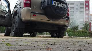 2004 Jeep Liberty (Cherokee) 3.7l V6 Exhaust sound (cat delete)