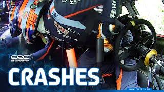 Crash Compilation I ERC Royal Rally of Scandinavia 2023