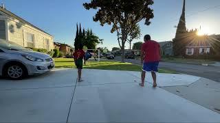 Elijah Is Getting Better At Goalkeeping