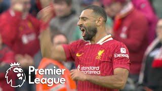 Mohamed Salah slots home Liverpool's second against Brentford | Premier League | NBC Sports