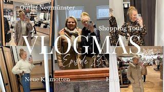 VLOGMAS TAG 23 | Outlet Neumünster, Shopping Tour, Haul, Neue Klamotten | KathaMariie