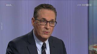 Wahl 20 Wien: Pressestunde mit Heinz-Christian Strache (Team Strache) (20.9.2020)