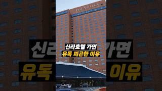 신라호텔만 가면 피곤한 이유 찾았습니다