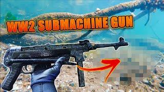 WW2 WEAPONRY Uncovered on Scuba Diving and Magnet Fishing Expedition