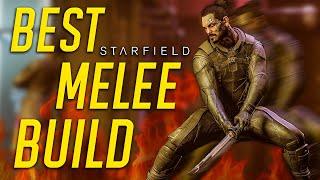 Starfield Builds - BEST Melee Build - The Ronin, a Chems Ninja Stealth Playstyle