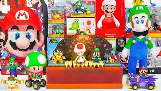 Super Mario Bros Unboxing Toys Review  Nintendo Super Mario Deluxe Bowser Battle Playset  ASMR