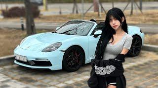 솔로가 된 그녀에게 드림카를 태워줬다