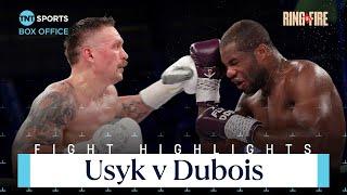 Oleksandr Usyk v Daniel Dubois Fight Highlights  #FuryUsyk | #RingOfFire