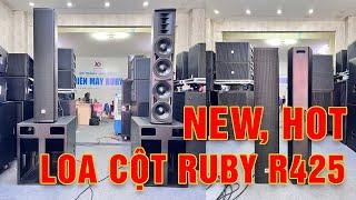 Loa cột 4 bass 25 Neodymium RuBy - Chất Âm Tuyệt Hay - Chốt Show 300 khách ok !