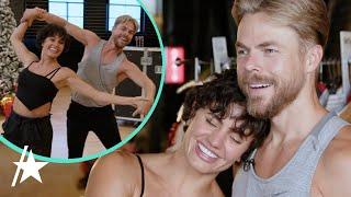 Inside Derek Hough & Hayley Erbert's Tour Rehearsals After Medical Emergency