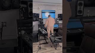 Donjazzy in the studio️ #mavinrecords #jazzysburger #donjazzy