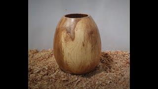 Woodturning - English Walnut Hollow Form