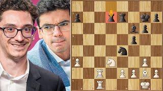 This Game Means More Than The Tournament! || Anish Giri vs Fabiano Caruana || Superbet Chess (2024)