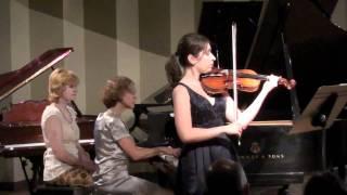 Elena and Zoya Tsvetkova play "Kreutzer" by Beethoven