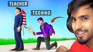 I Trolled My Teacher In School | TECHNO GAMERZ