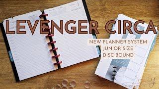 NEW Planner set up unboxing and chat | Junior Size Disc Bound | Levenger Circa | Plan with Me