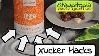 Xucker Hacks - 3 Tipps zum Backen mit Xucker Light / Erythrit - Backen ohne Zucker - Gesund Backen