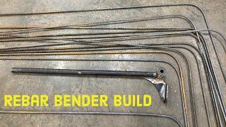 Homemade rebar bender. DIY